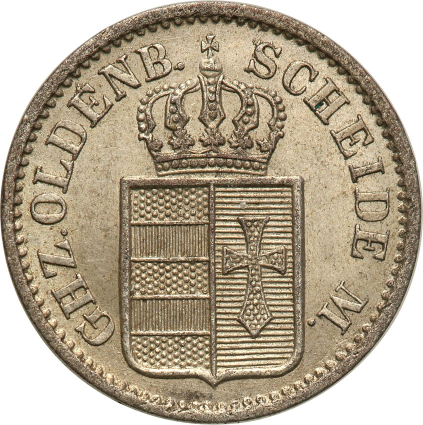 Niemcy. Oldenburg. 1 Grote 1850